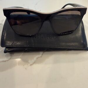 CHANEL SHIELD SUNGLASSES *MINT CONDITION* 5418